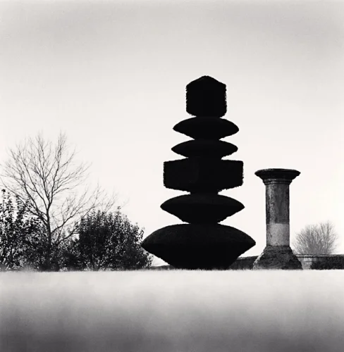 Minimalist Sculpture High Contrast Mysterious Nature