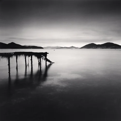 Minimalist Seascape Calm Reflective Mysterious Timeless