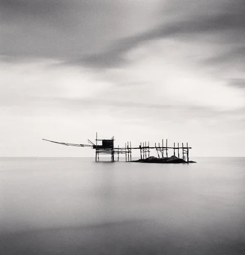 Minimalist Seascape High Contrast Moody Atmospheric