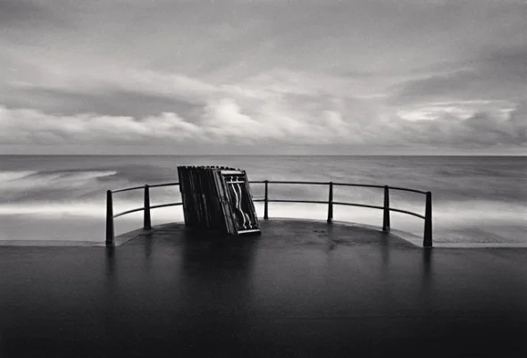 Minimalist Seascape High Contrast Moody Atmospheric