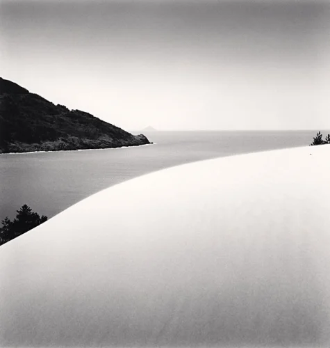 Minimalist Seascape High Contrast Dramatic Mysterious