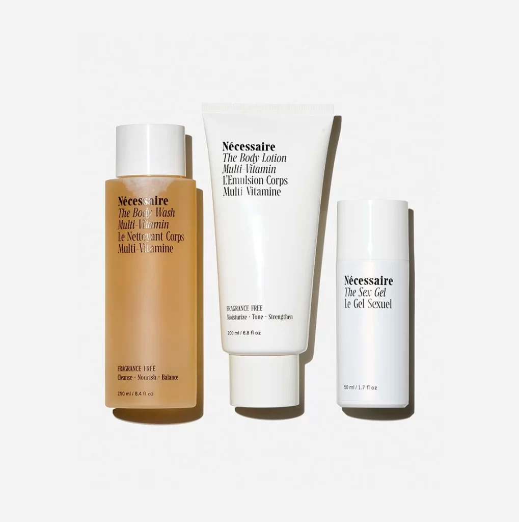 Minimalist Skincare Bottle Tube Gel White Pump