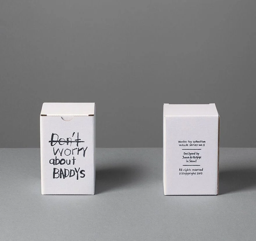 Minimalist Skincare Box White Typography