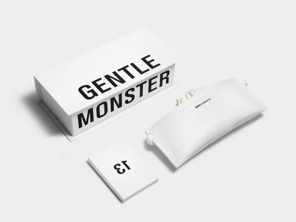 Minimalist Skincare Box White Gentle Monster