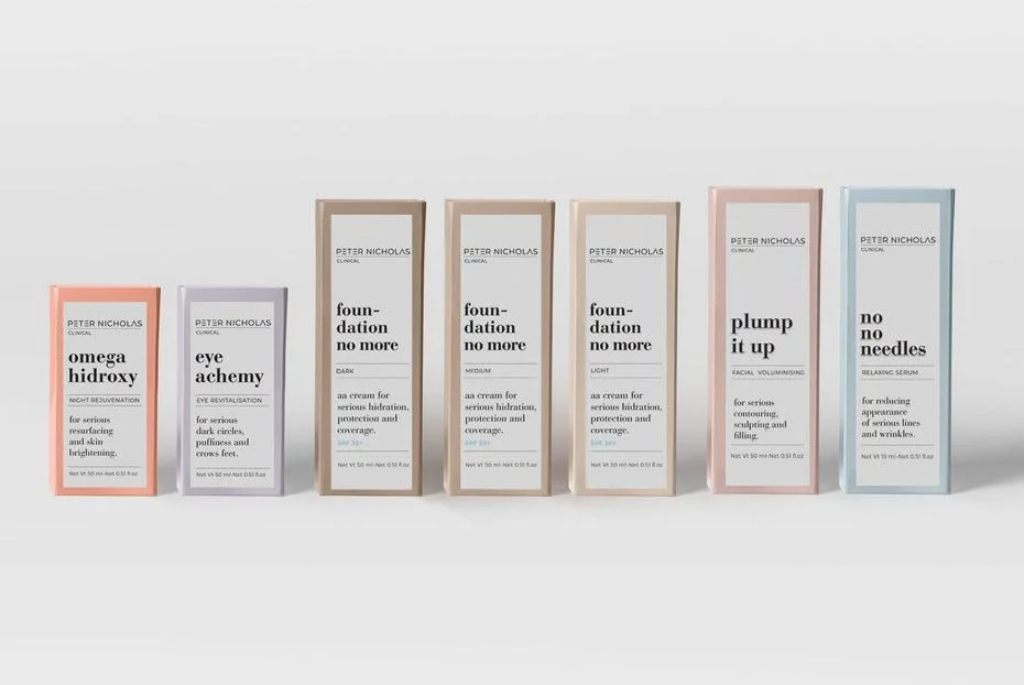 Minimalist Skincare Box White Neutral Tone