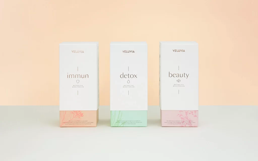Minimalist Skincare Box White Natural Organic