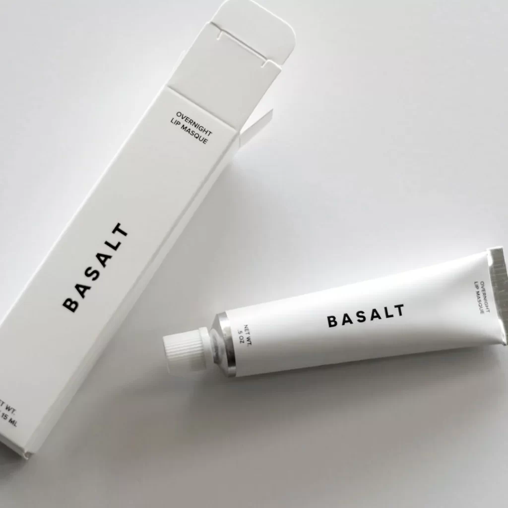 Minimalist Skincare Tube White Overnight Lip Masque