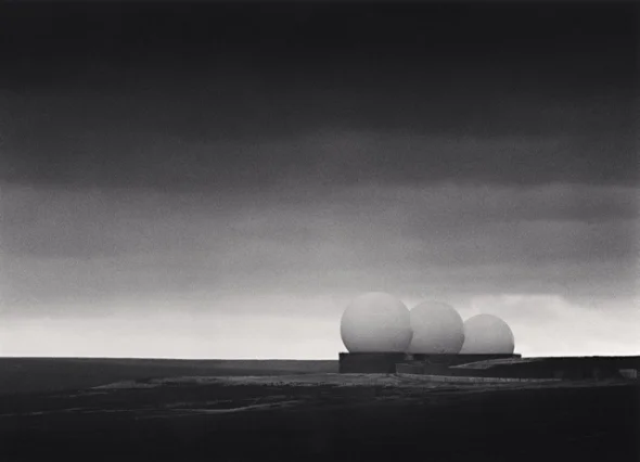 Minimalist Spheres High Contrast Dramatic Atmospheric