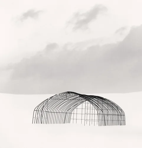 Minimalist Structure Dramatic High Contrast Architecture