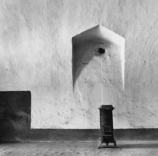 Minimalist Textured High Contrast Mysterious Architecture