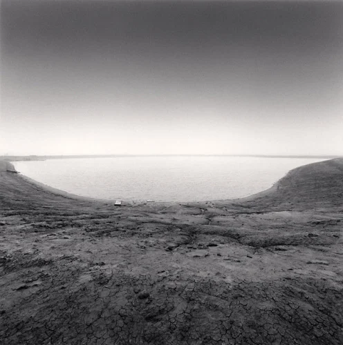 Minimalist Textured High Contrast Mysterious Landscape