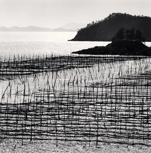 Minimalist Textured High Contrast Mysterious Atmospheric Seascape