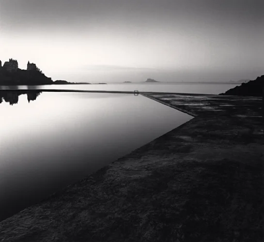Minimalist Water Reflections Dramatic Mysterious Landscape