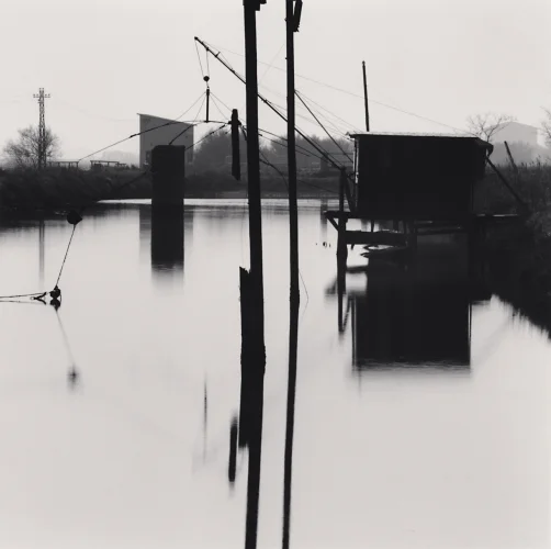 Minimalist Water Reflections Dramatic Mysterious Landscape