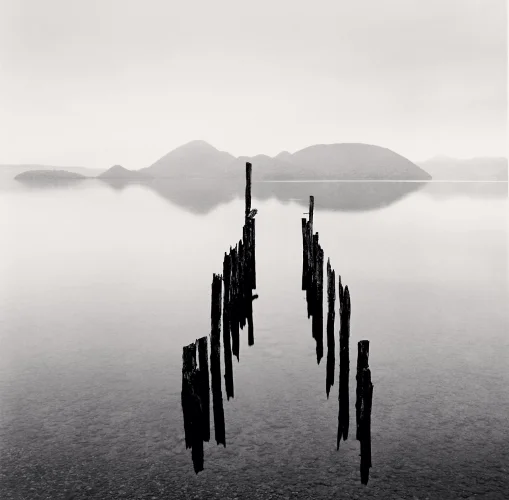 Minimalist Water Reflections Dramatic Mysterious Landscape