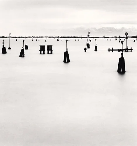 Minimalist Water Structures High Contrast Mysterious