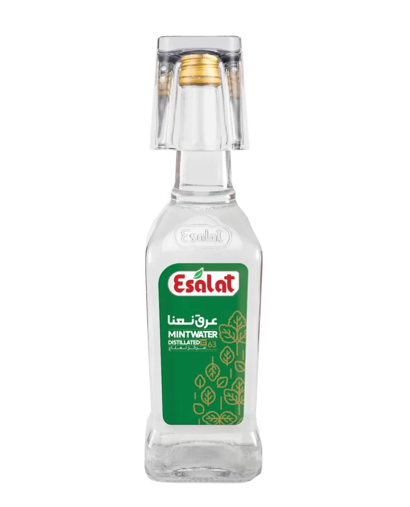 Mintwater Bottle Green White Gold