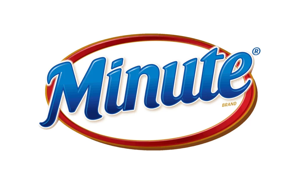 Minute Brand Blue Red White Logo