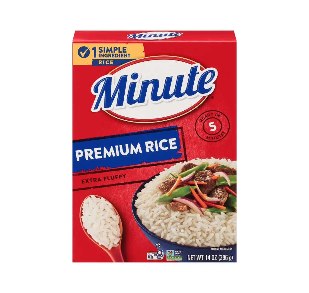 Minute Premium Rice Red White Blue