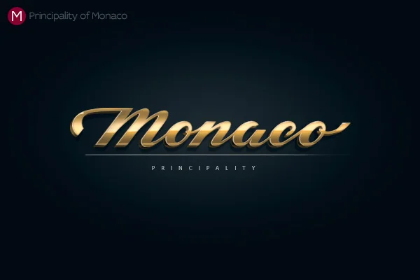 Monaco Gold Black Logo