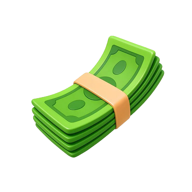 Money Bills Green Yellow Patterns