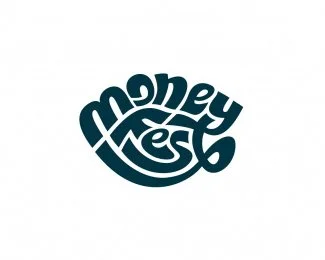 Money Nest Blue White Logo