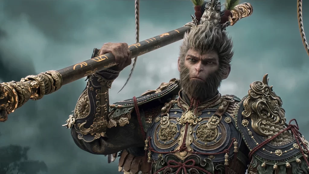 Monkey King Golden Armor Dark Blue