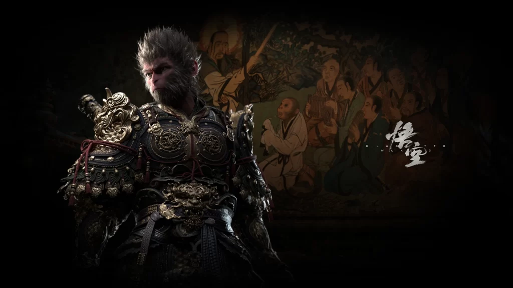 Monkey King Traditional Chinese Dark Ornate