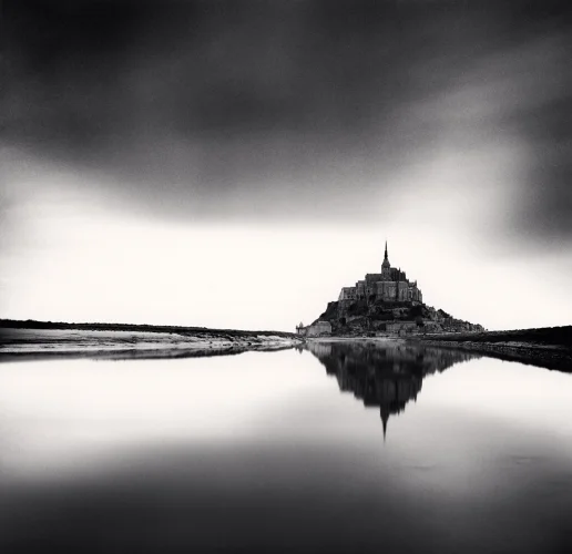 Monument High Contrast Dramatic Reflective Mysterious