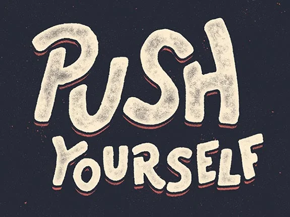 Motivational Quote White Black Inspirational Typography