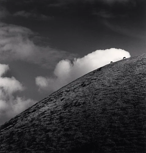 Mountain Dramatic Textured High Contrast Mysterious