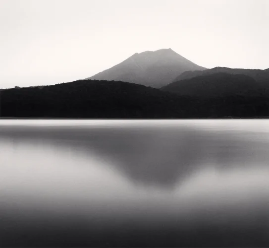 Mountain Minimalist High Contrast Serene Nature