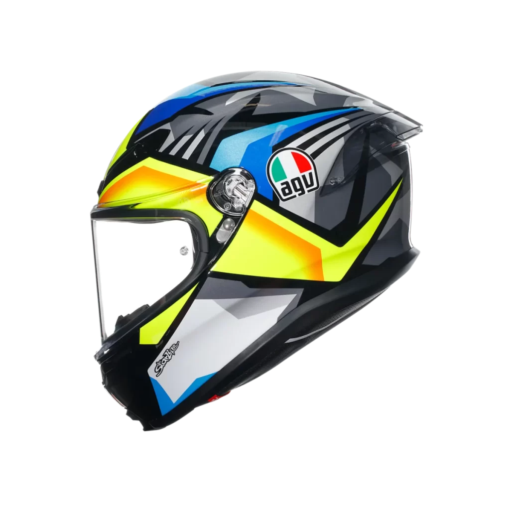 Multicolor Helmet Side Profile