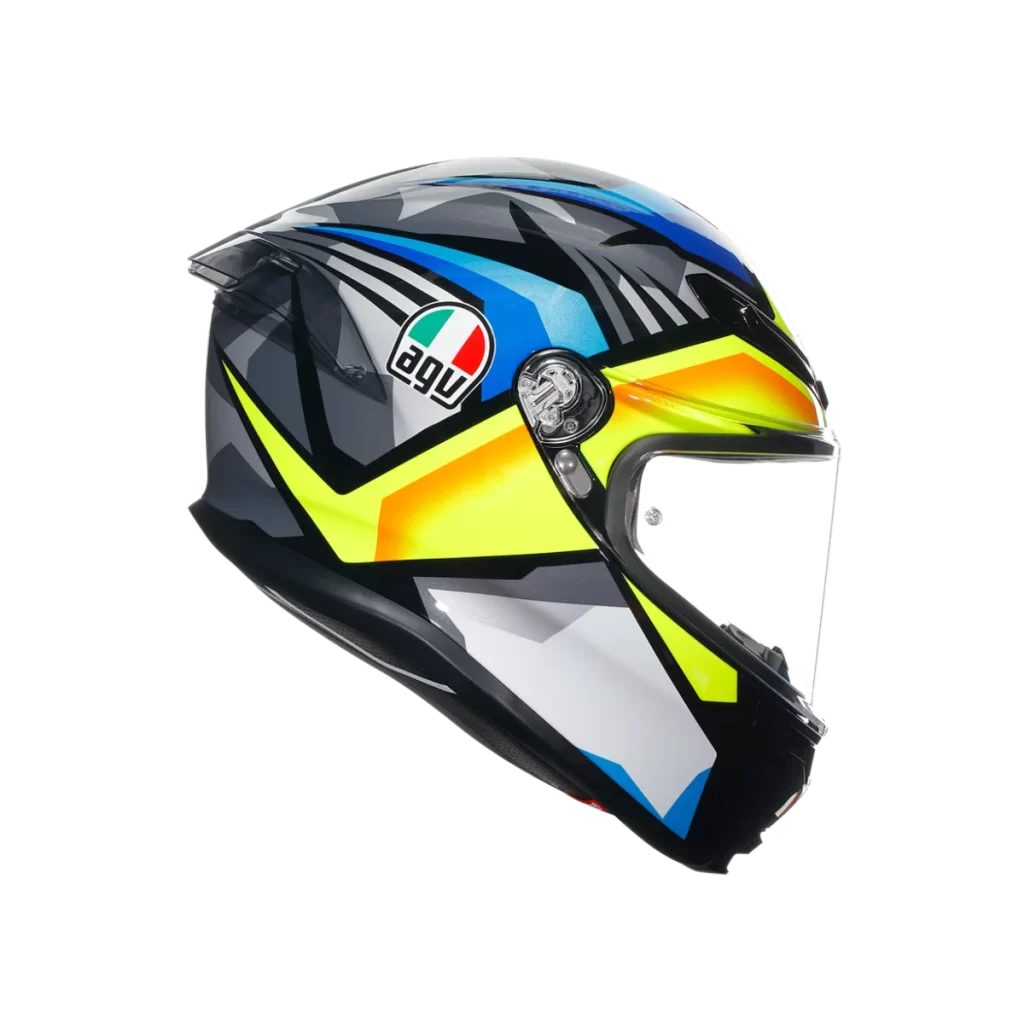 Multicolor Helmet Three Quarter