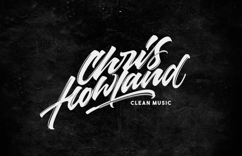 Music Artist Black White Logo