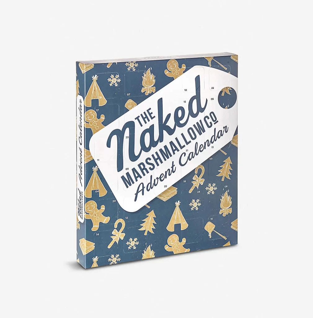 Naked Marshmallow Co Advent Calendar Packaging