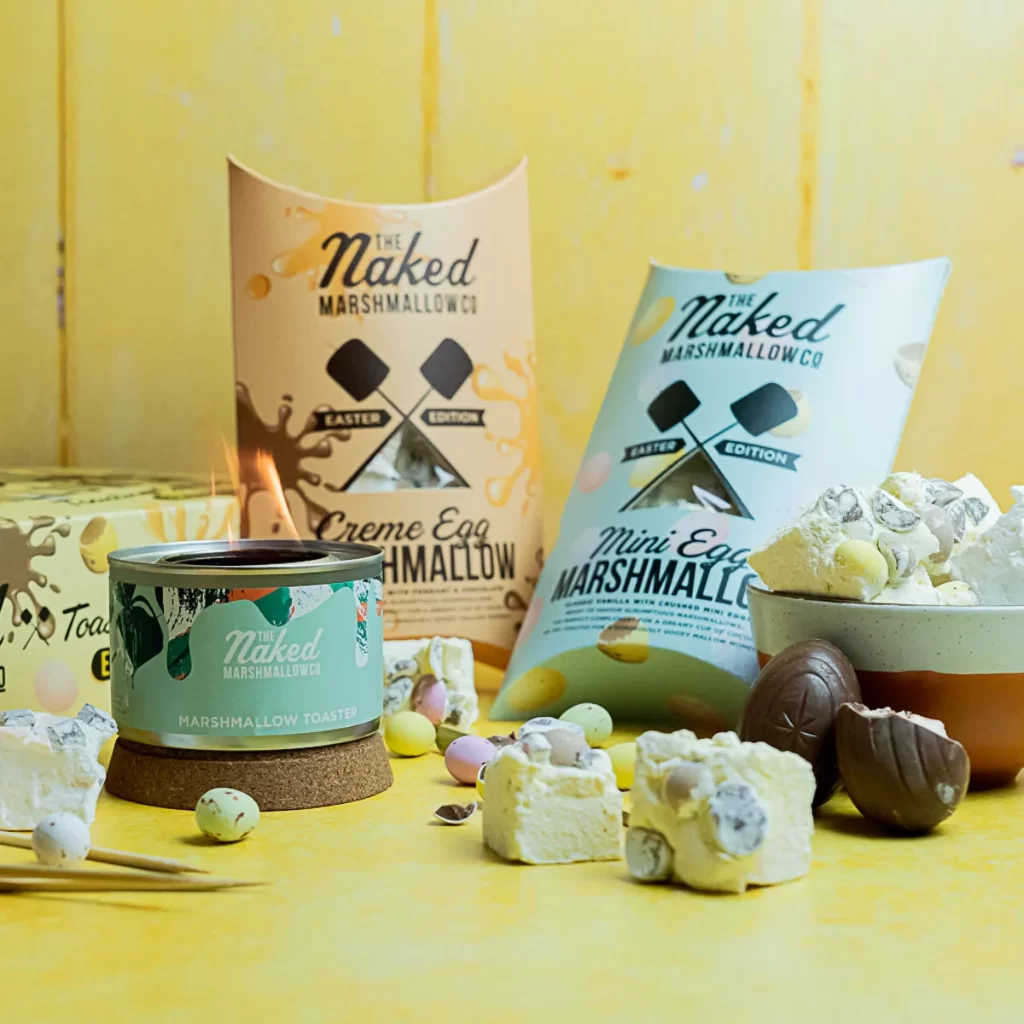 Naked Marshmallow Co Easter Edition Packaging