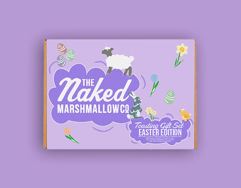 Naked Marshmallow Co Easter Edition Packaging