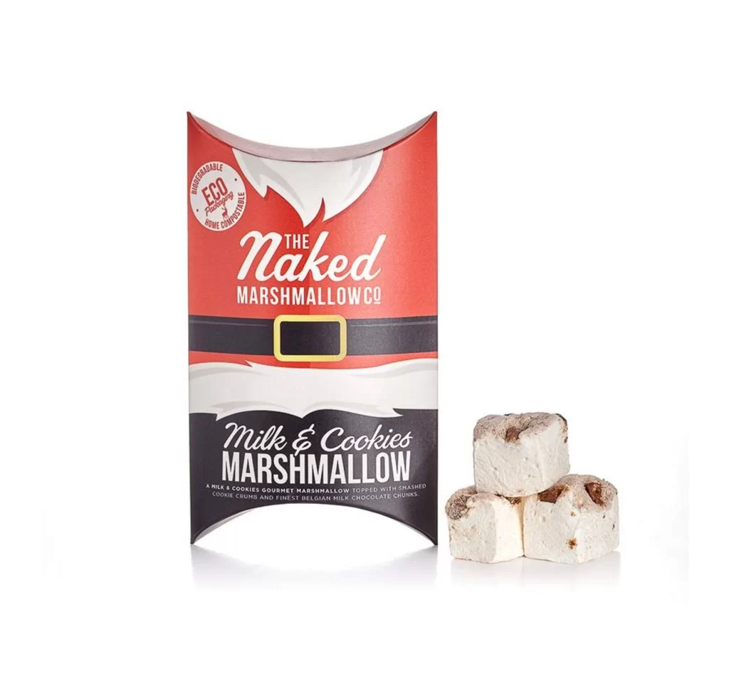 Naked Marshmallow Co Milk & Packaging