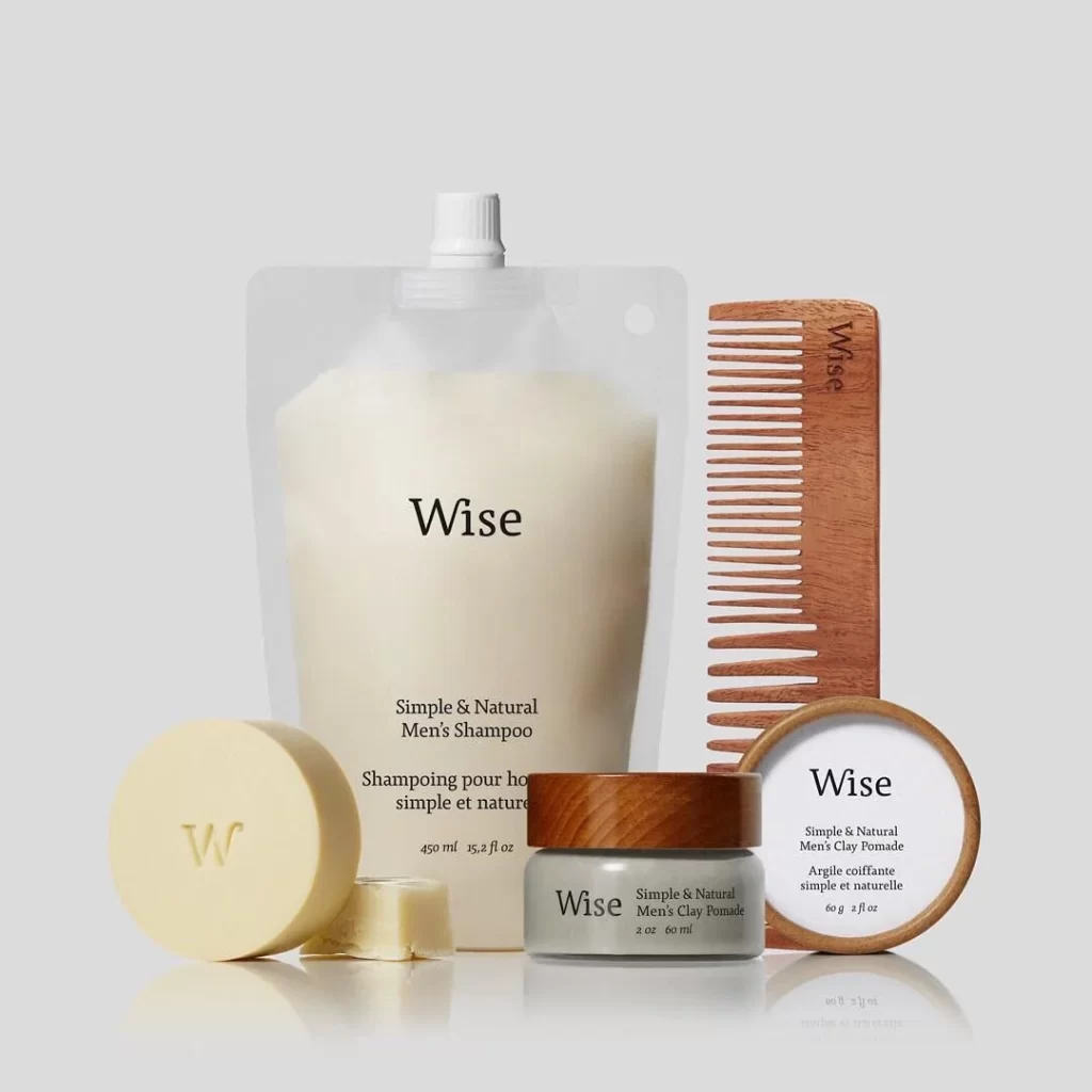 Natural Haircare Jar Wooden Lid Cream