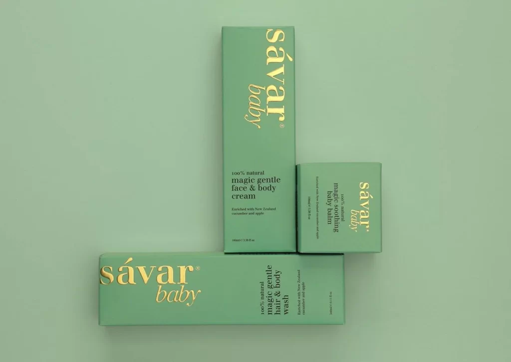 Natural Skincare Box Green Gentle Cream
