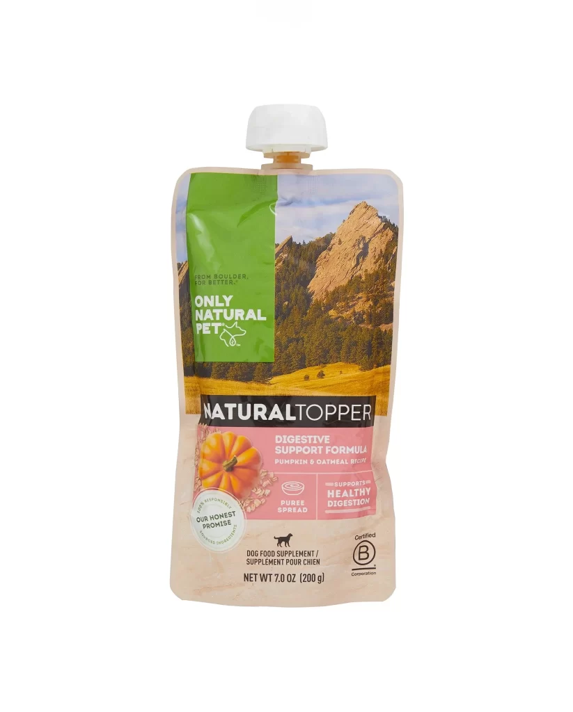 Natural Topper Pumpkin Oatmeal Green Pink