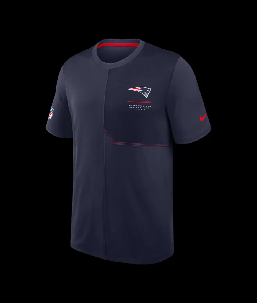 Navy Blue T-Shirt Logo Nike NFL