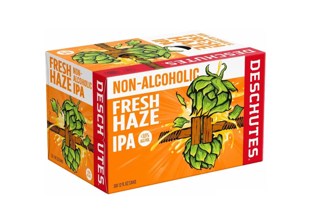 Non Alcoholic Beer Orange Green