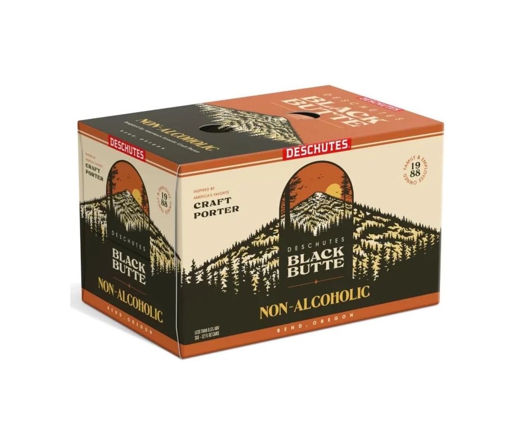 Non Alcoholic Beverage Black And Orange