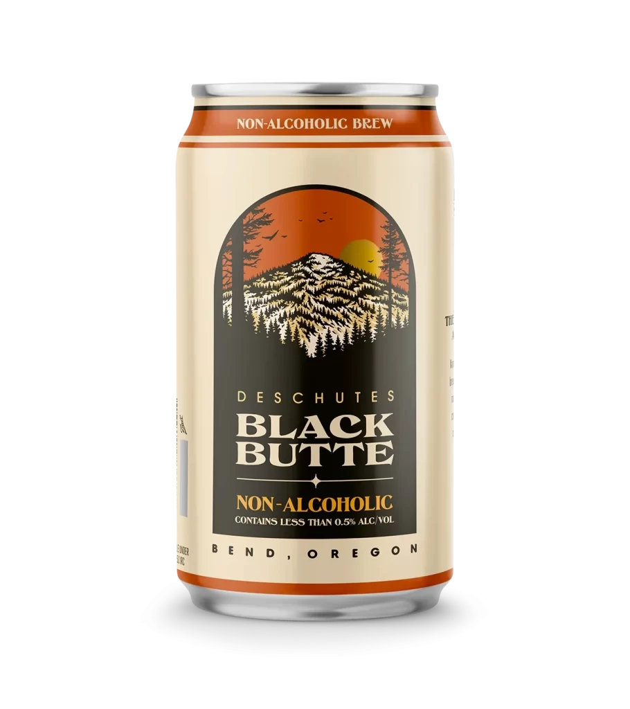Non Alcoholic Brew Cream Orange Black