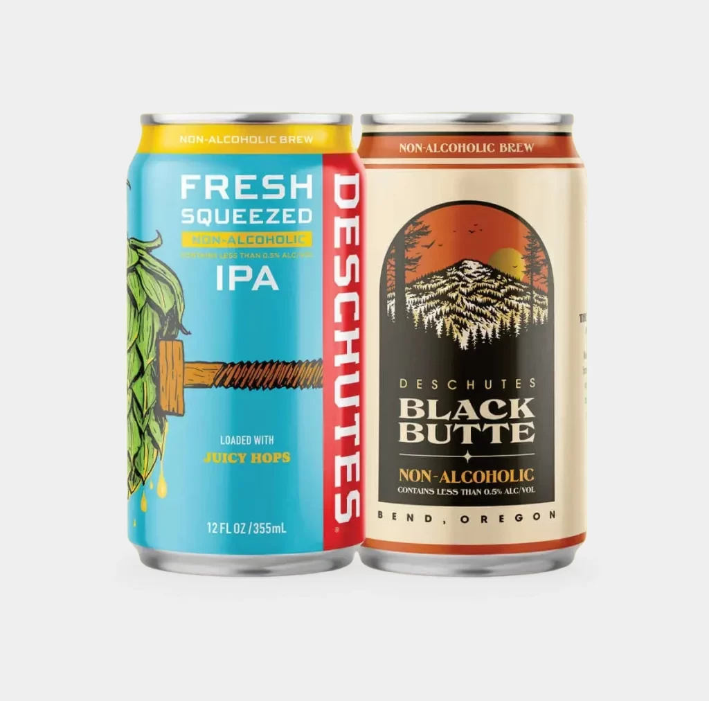 Non Alcoholic Brews IPA Black Packaging