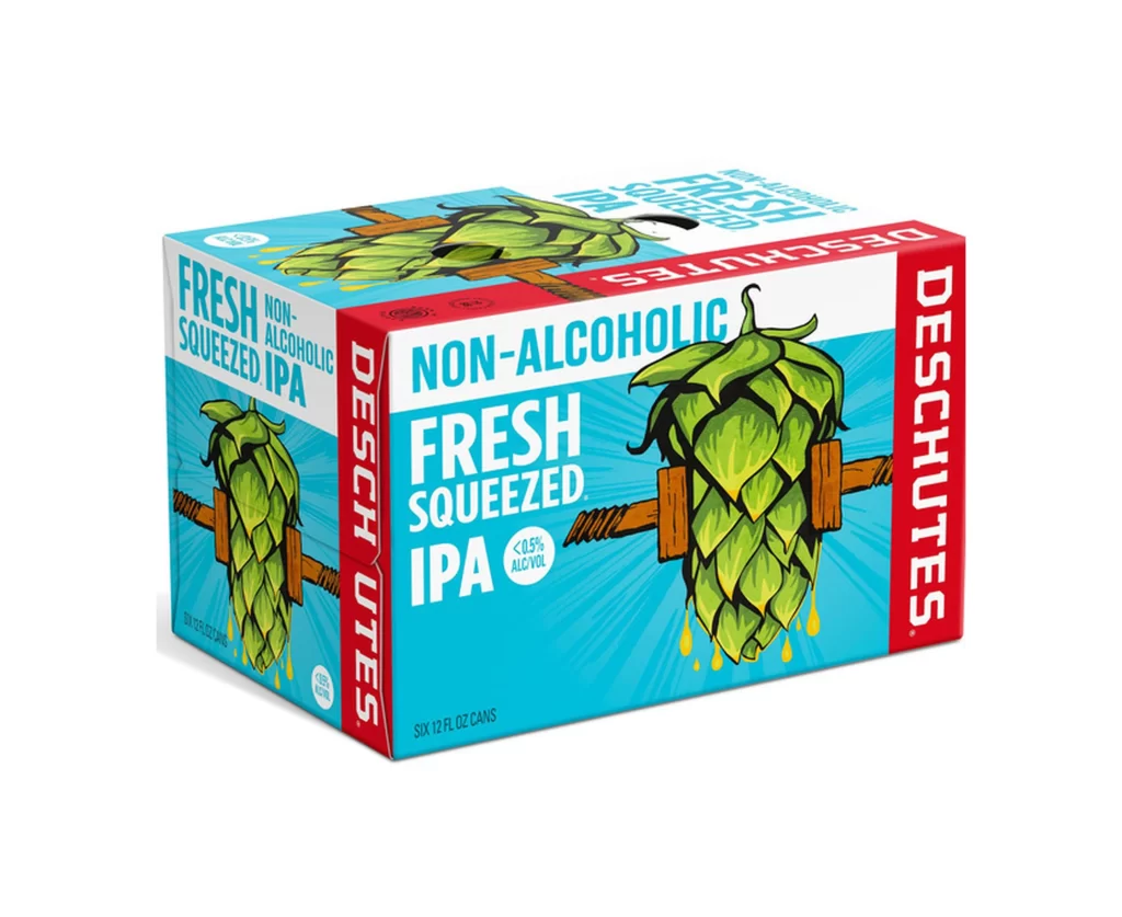 Non Alcoholic IPA Fresh Squeezed Packaging
