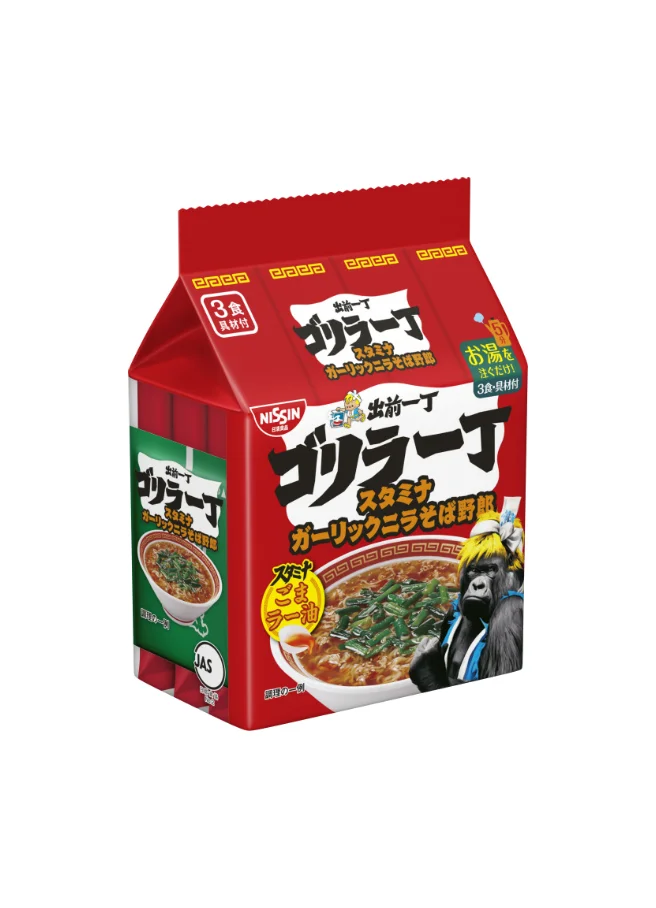 Noodle Red Green Nissin Spicy
