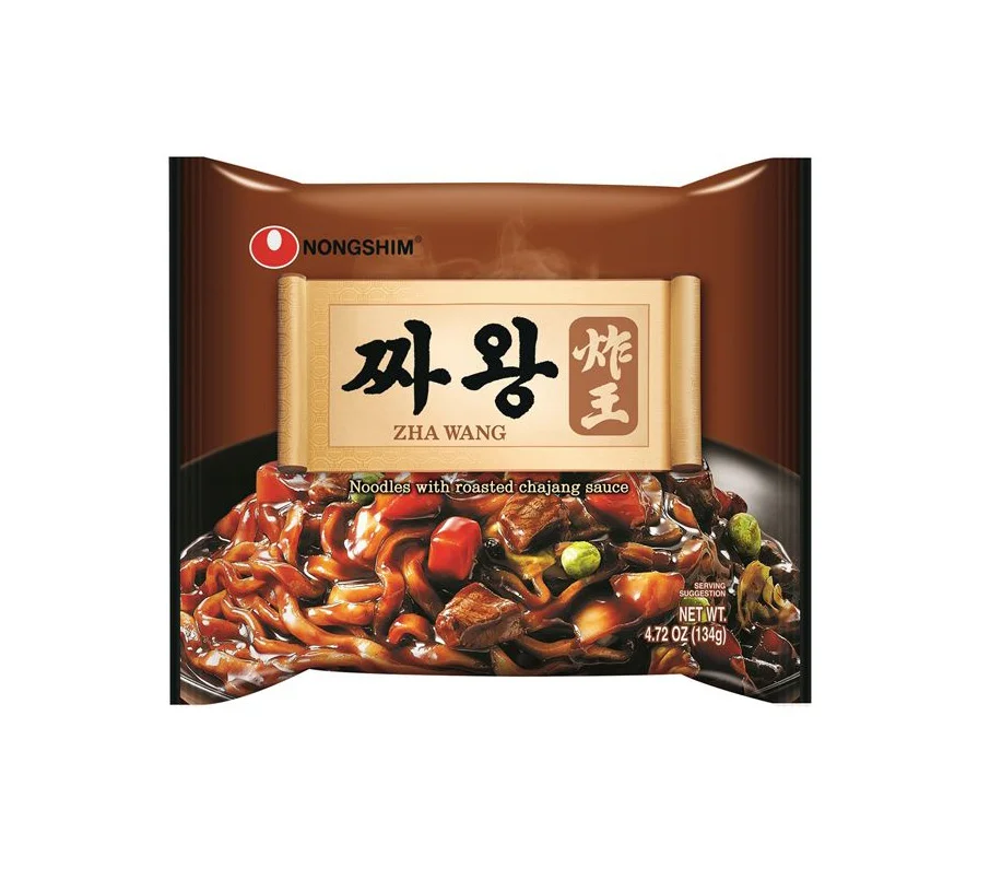 Noodles Roasted Chajang Sauce Brown Nongshim